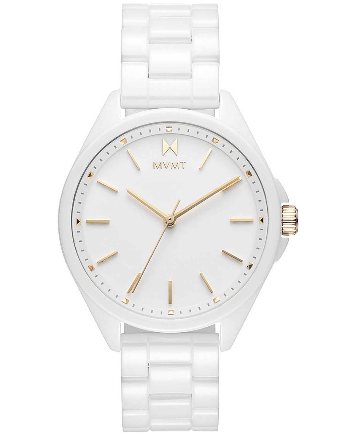 Часы Coronada с белым керамическим браслетом 36 мм MVMT, белый