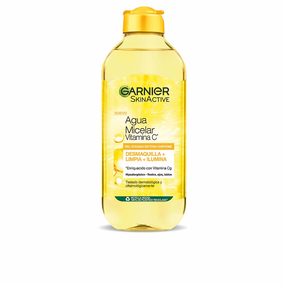Мицеллярная вода Skinactive vitamina c agua micelar Garnier, 400 мл garnier garnier natural