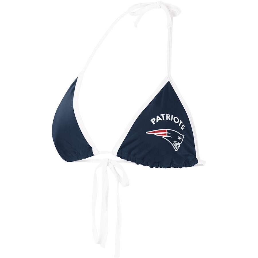 

Топ бикини G-III 4Her by Carl Banks New England Patriots, нави