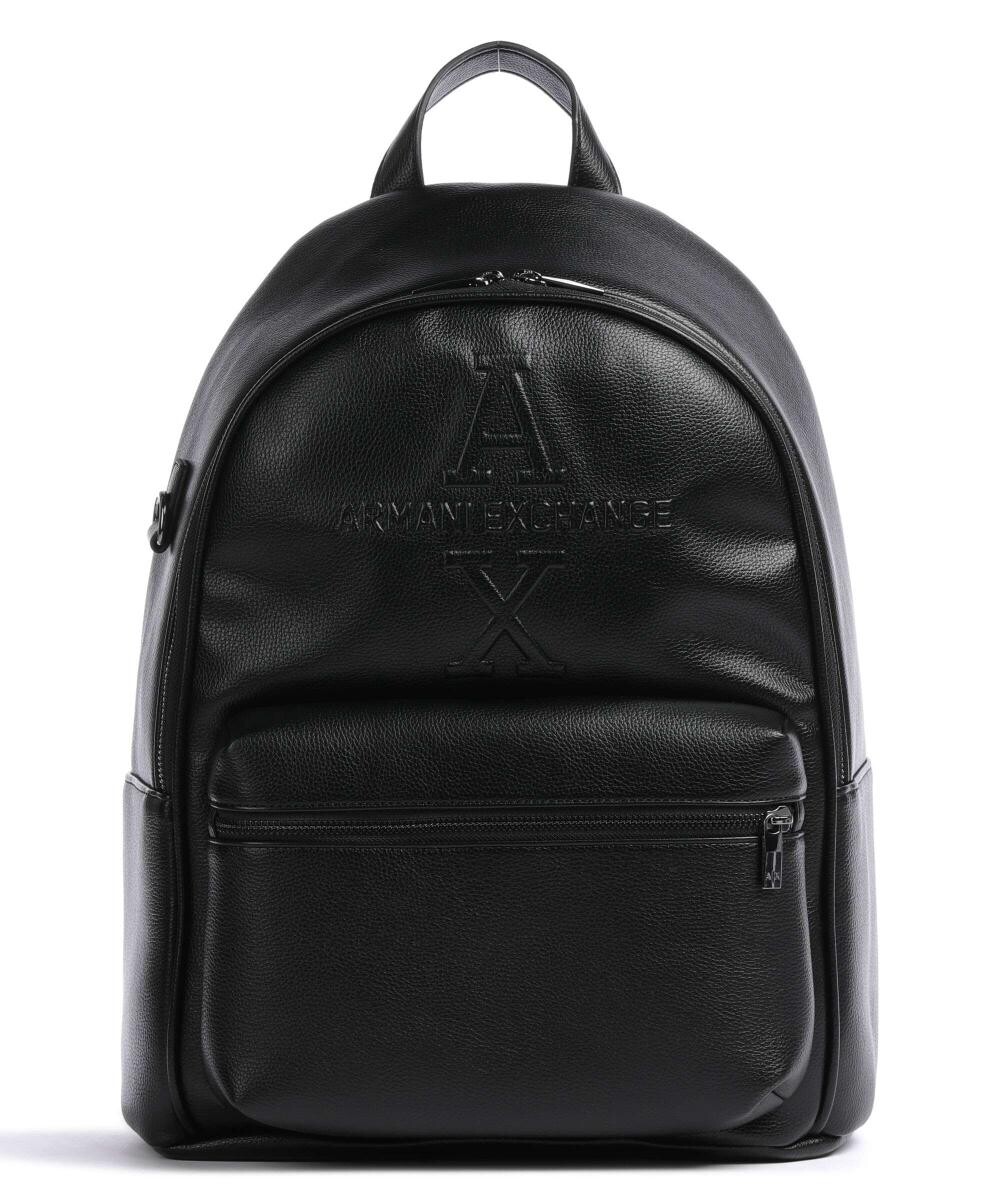 

Рюкзак 13″ из искусственной кожи Armani Exchange, черный