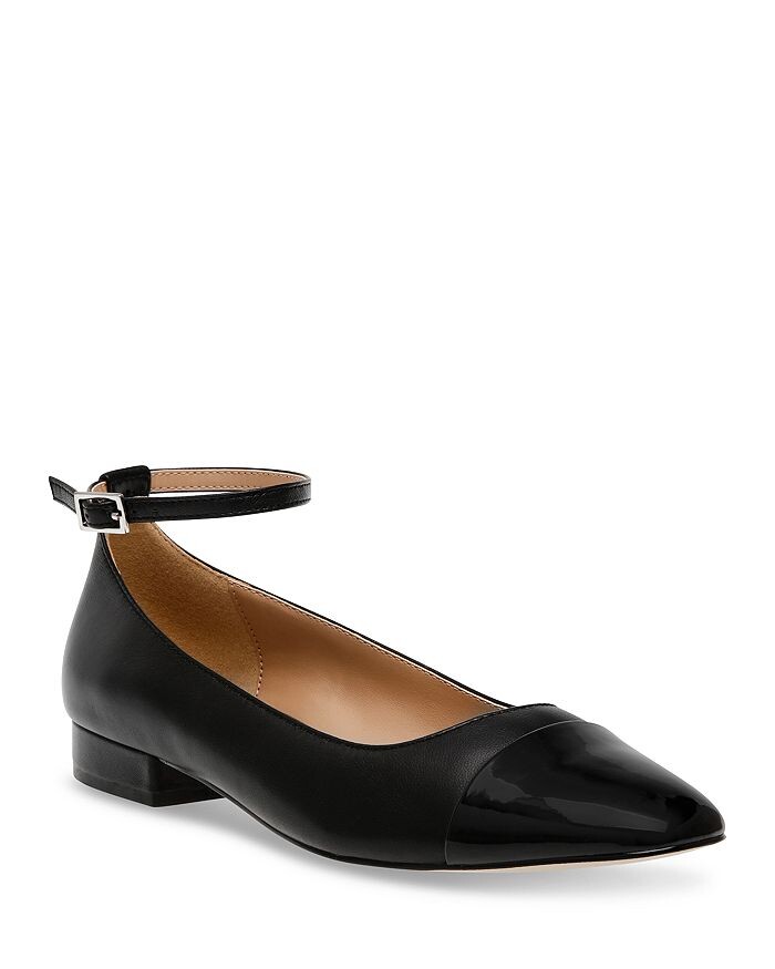 

Женские туфли на плоской подошве Brentley с ремешком на щиколотке и острым носком STEVE MADDEN