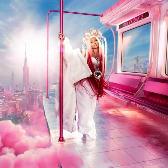Виниловая пластинка Minaj Nicki - Pink Friday 2 (розовый мраморный винил)