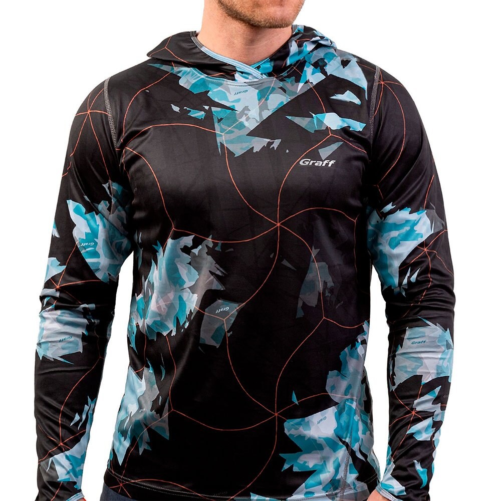 

Худи Graff UPF50 964 CL-A Anti-Insect, черный