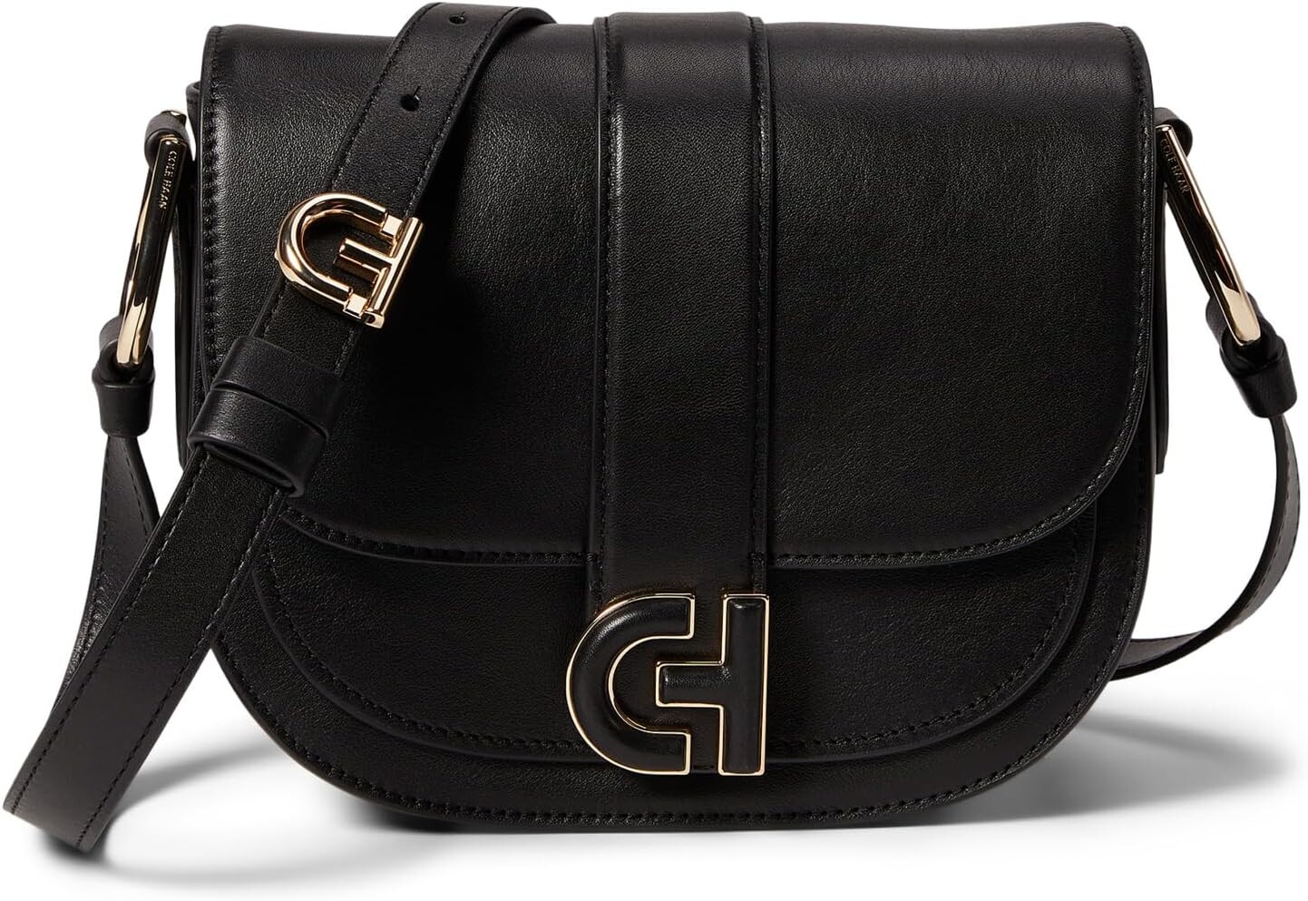 

Сумка Cole Haan Essential Saddle Bag, черный