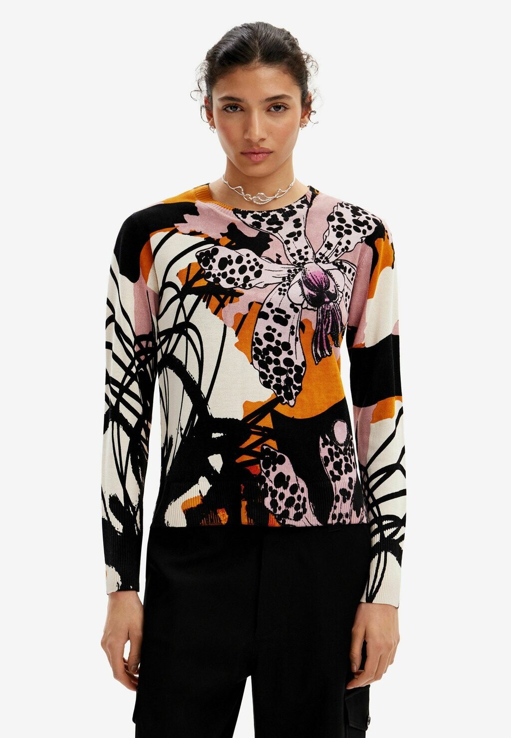 

Свитер M. CHRISTIAN LACROIX ORCHID Desigual, белый