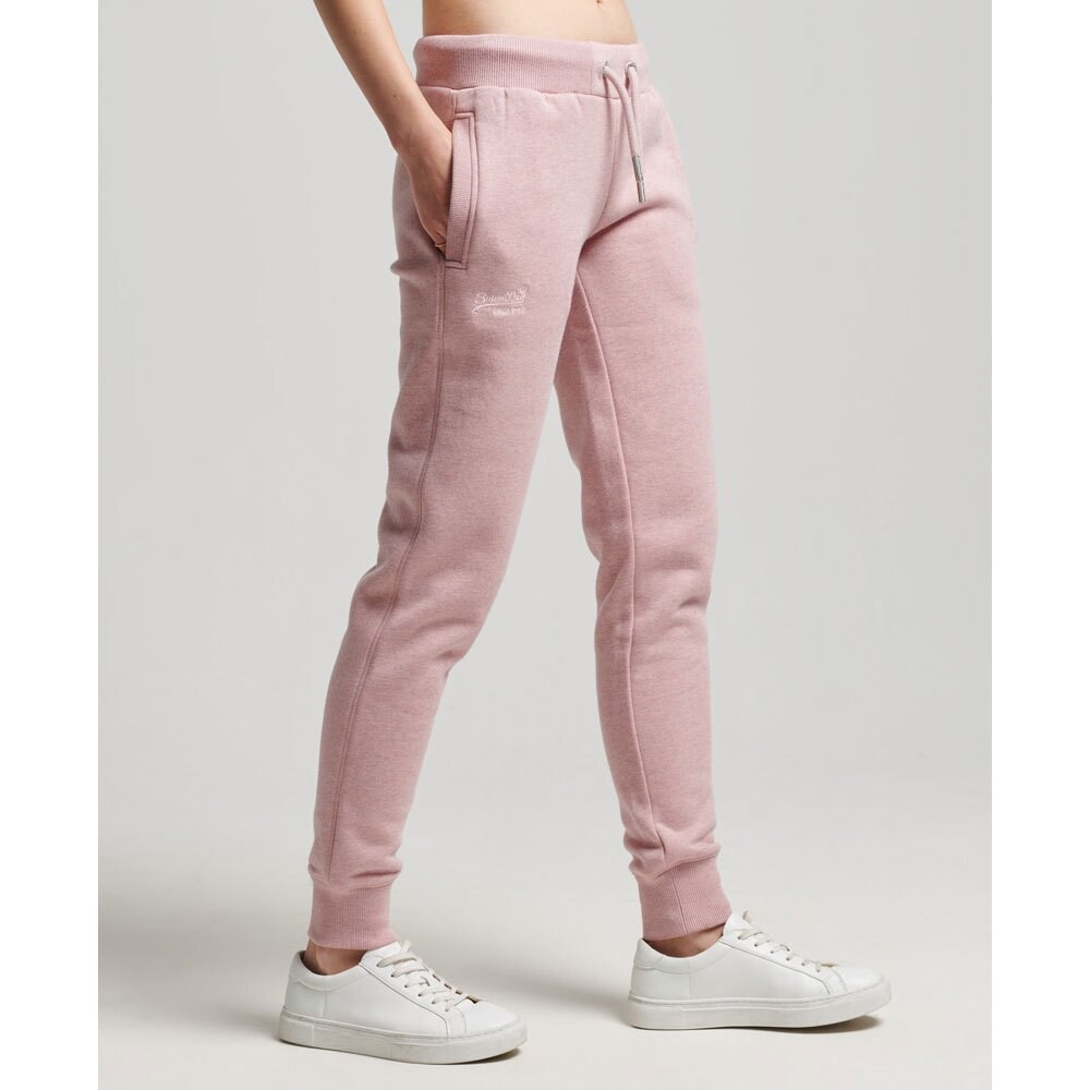 

Джоггеры Superdry Vintage Logo Emb Joggers, розовый