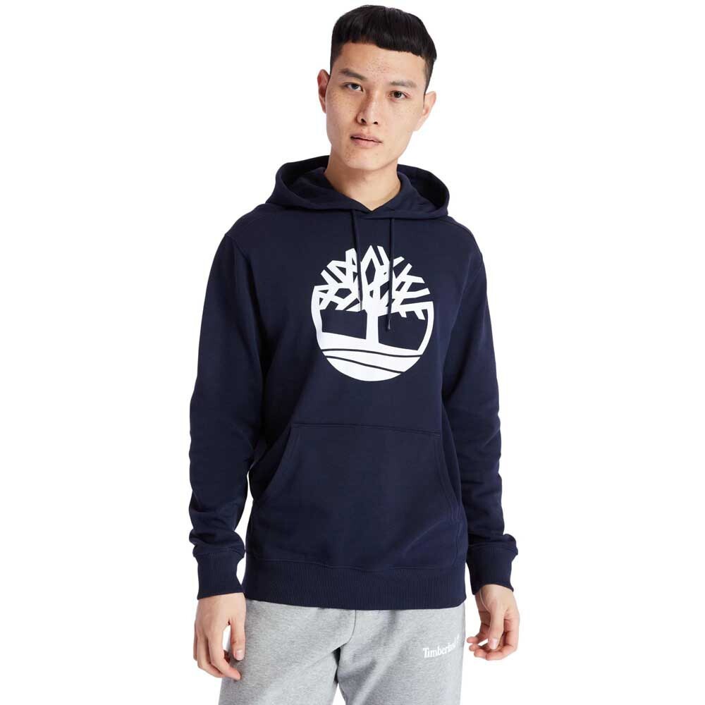 Худи Timberland Core Tree Logo Brushback, синий timberland core tree logo