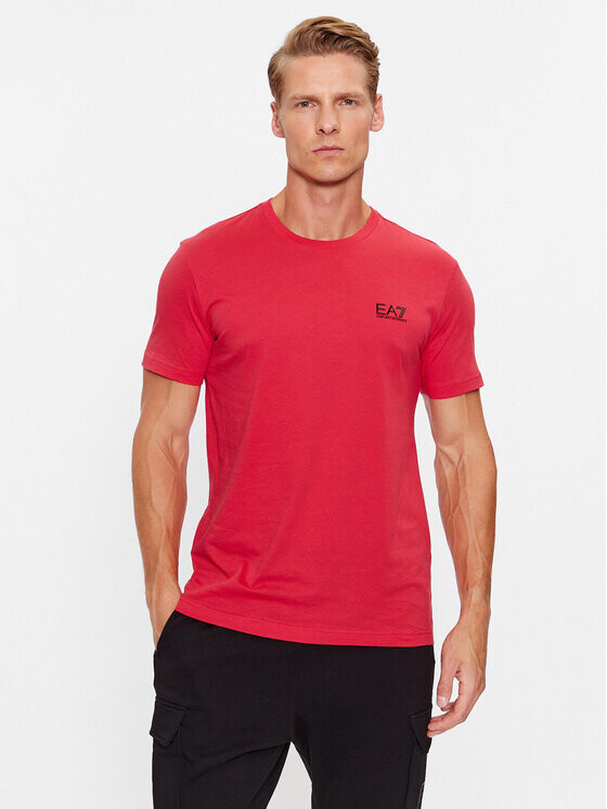 

Футболка стандартного кроя Ea7 Emporio Armani, красный