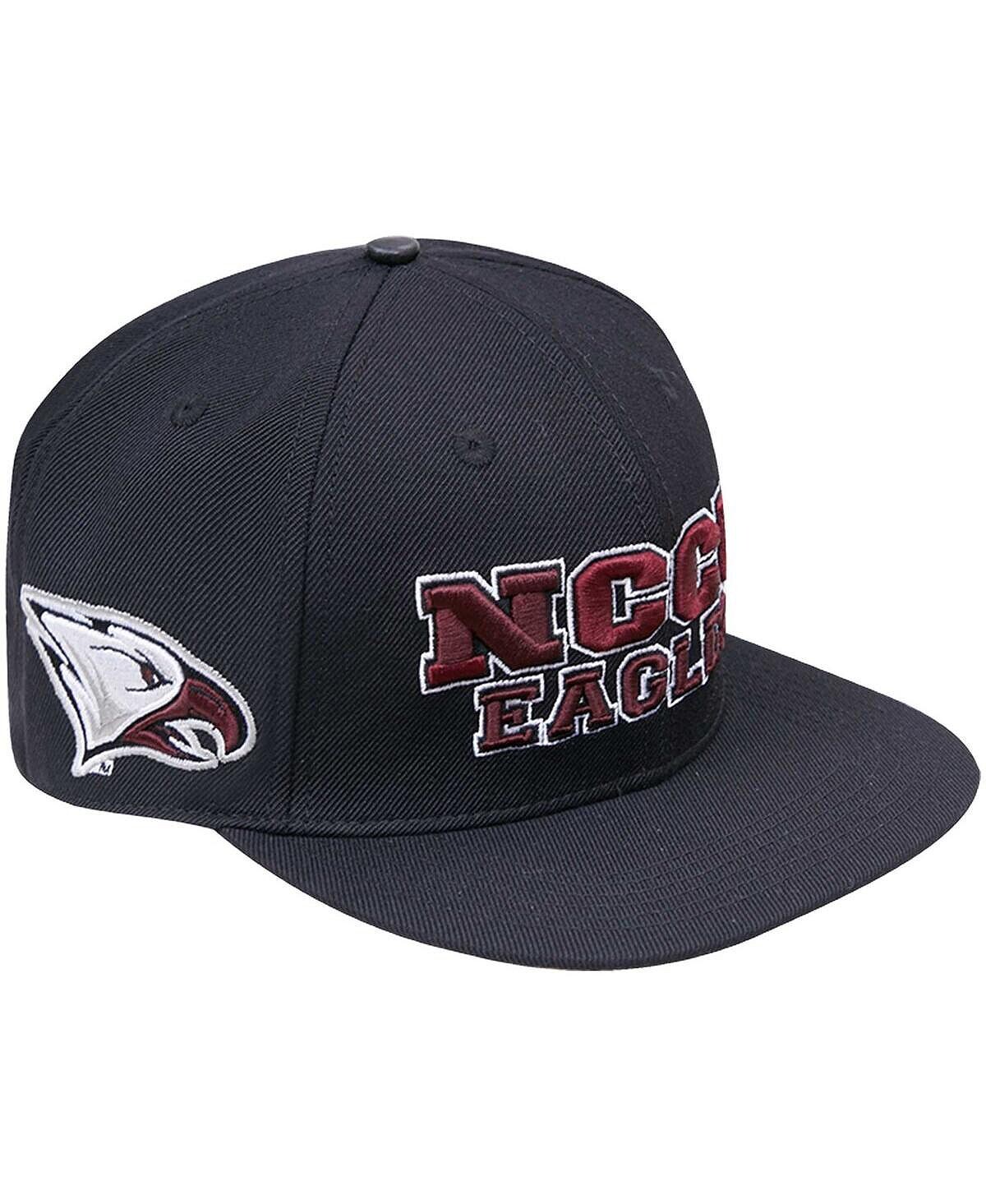 

Мужская черная кепка с логотипом North Carolina Central Eagles Evergreen Snapback Pro Standard