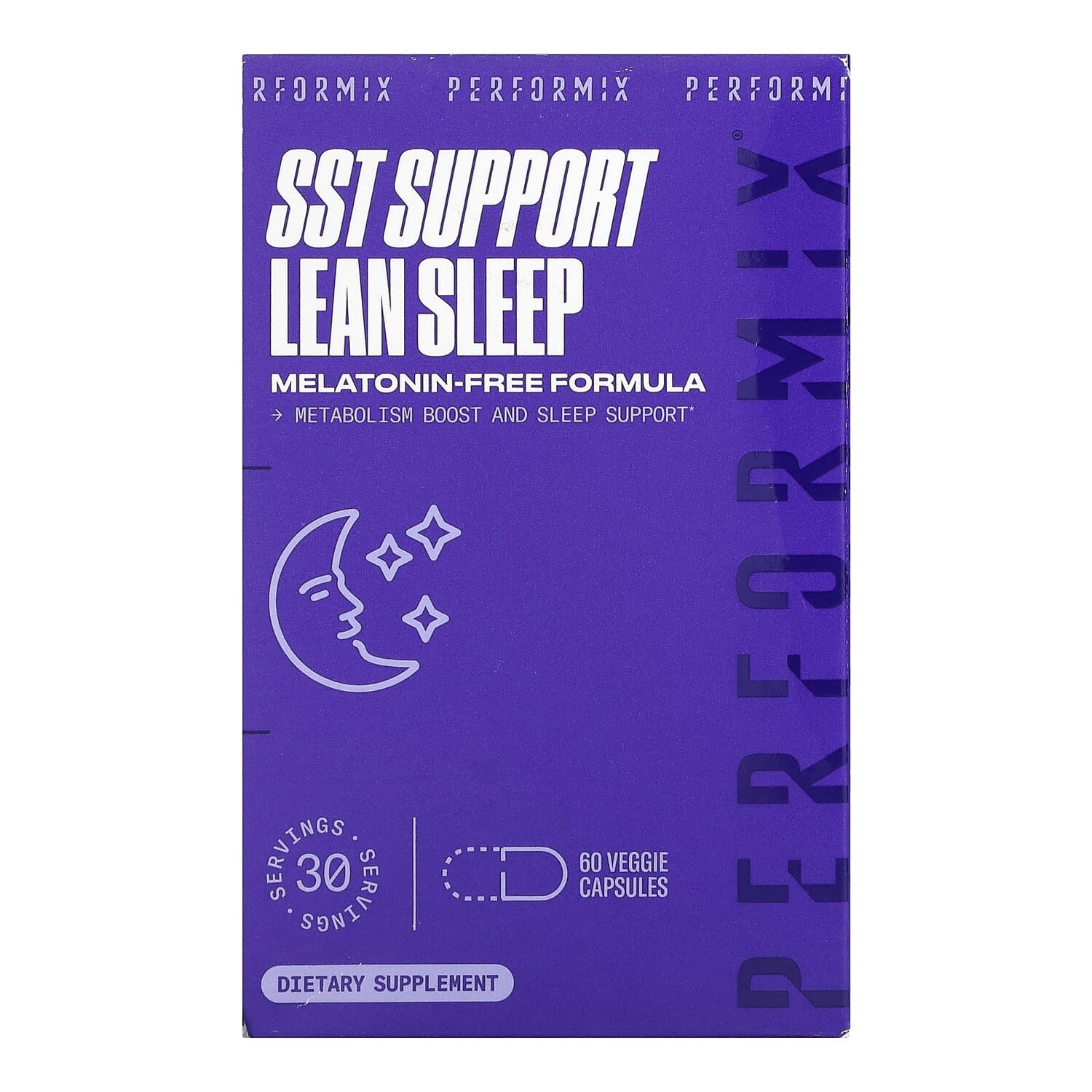 

SST Support Lean Sleep, 60 растительных капсул, Performix