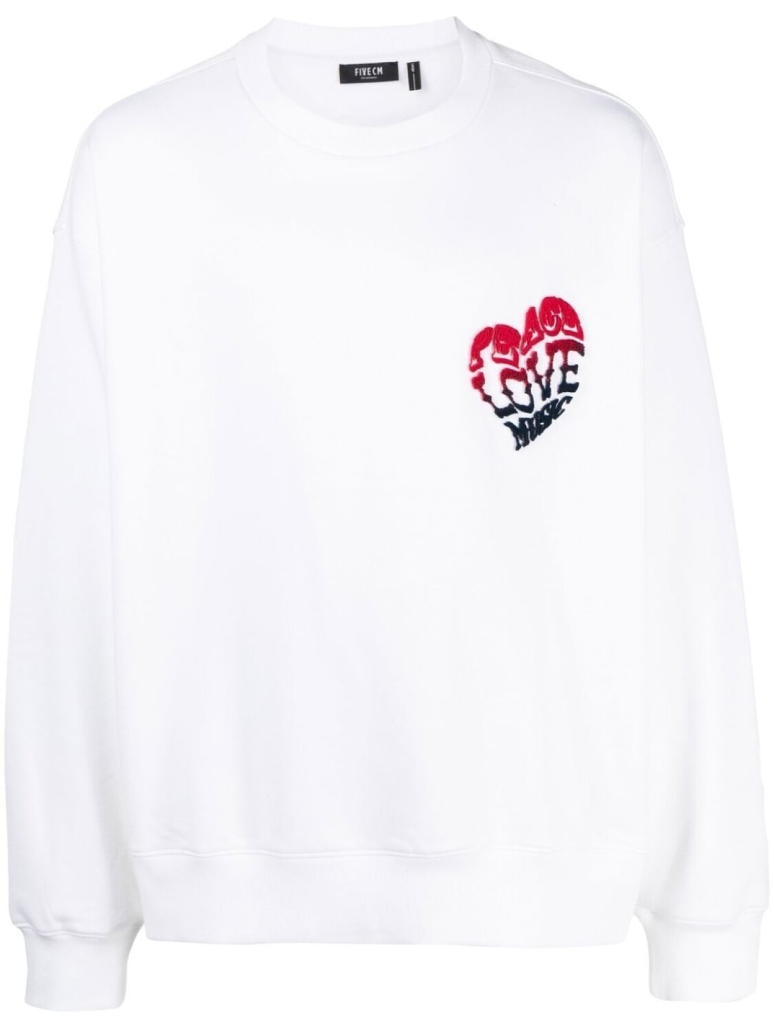 

Five Cm толстовка Love, белый