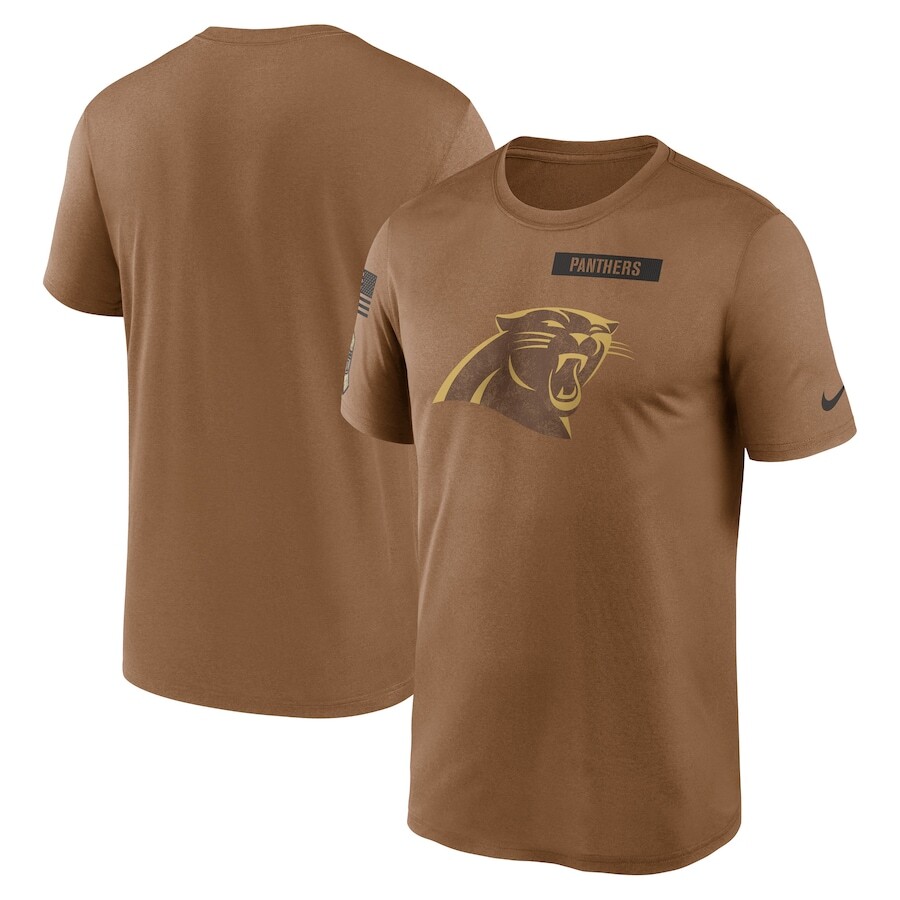 

Футболка с коротким рукавом Nike Carolina Panthers, коричневый