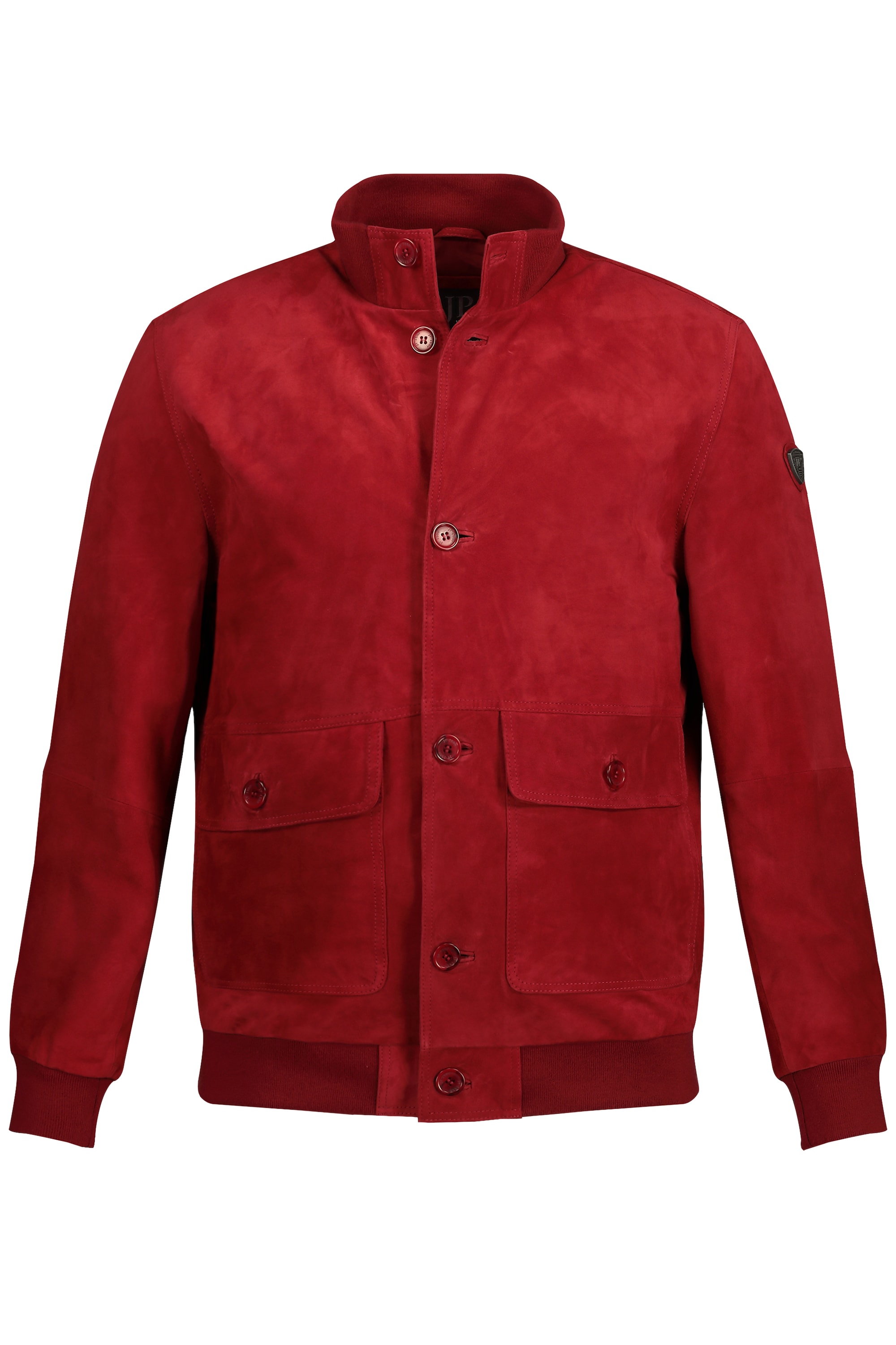 Кожаная куртка JP1880, цвет chilli rot