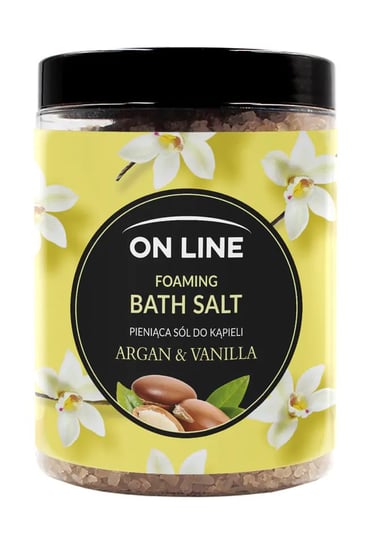 Соль для ванн, аргана и ваниль, 1200г On Line