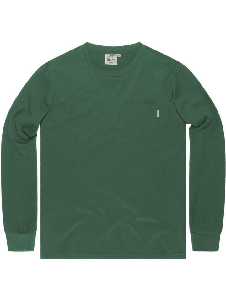 

Лонгслив Vintage Industries, зеленый