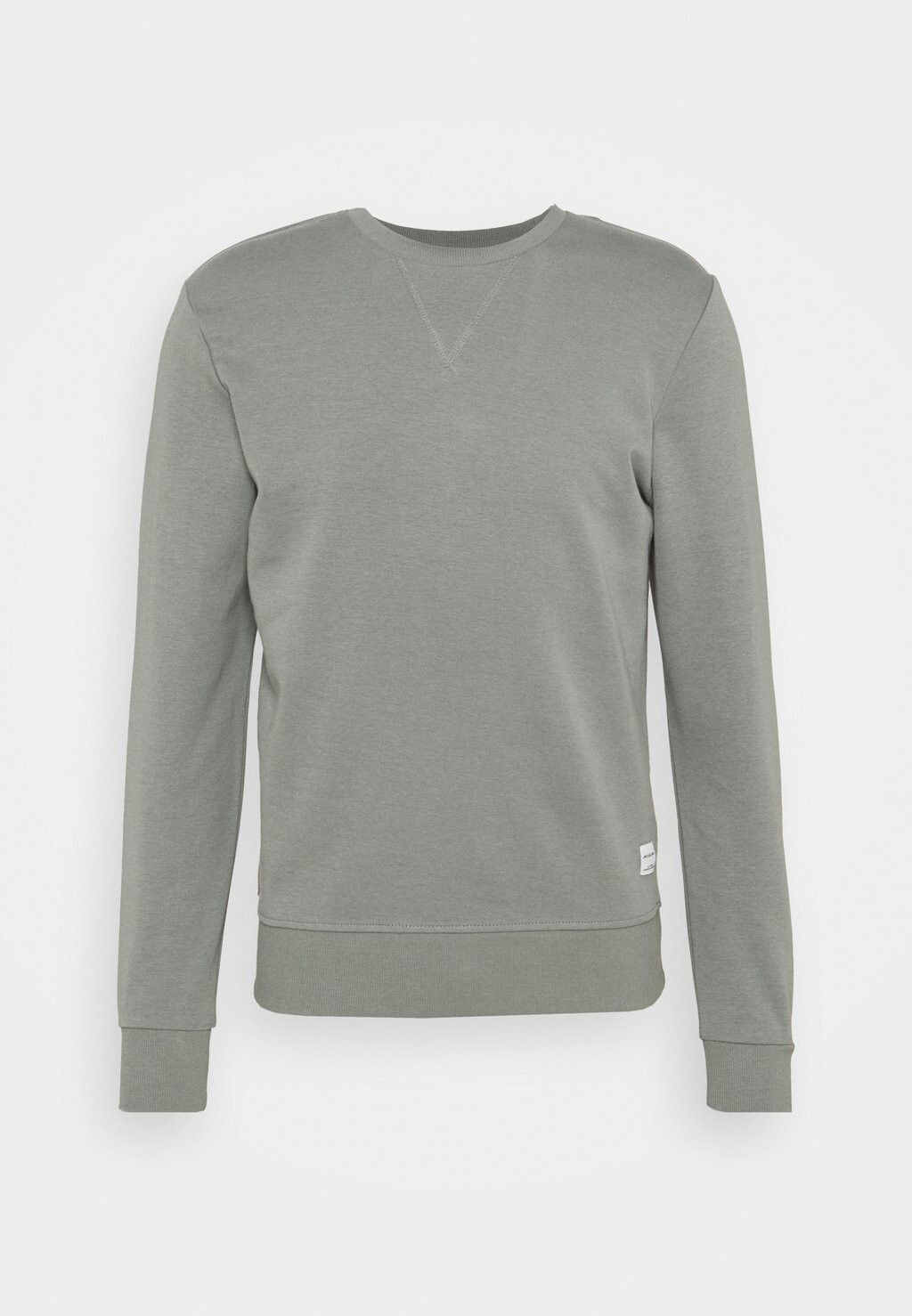 

Толстовка Jack & Jones Jjebasic Crew Neck, sedona sage, Серый