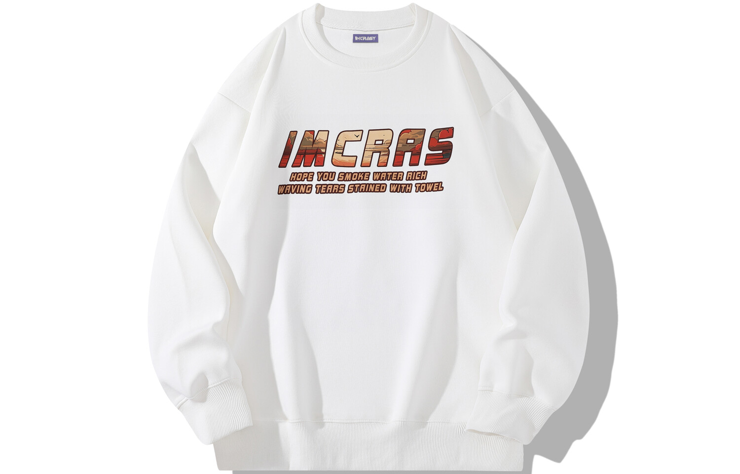 

Толстовка унисекс Imcrasy, (На флисовой подкладке и утолщенный) Черный