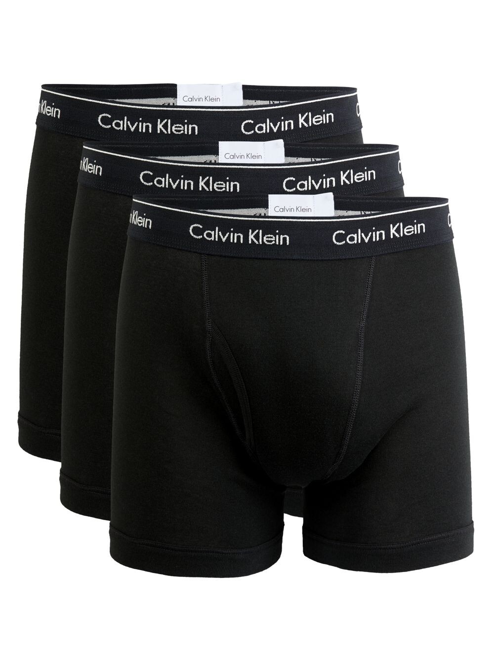 

Комплект из 3 хлопковых трусов-боксеров Calvin Klein, черный