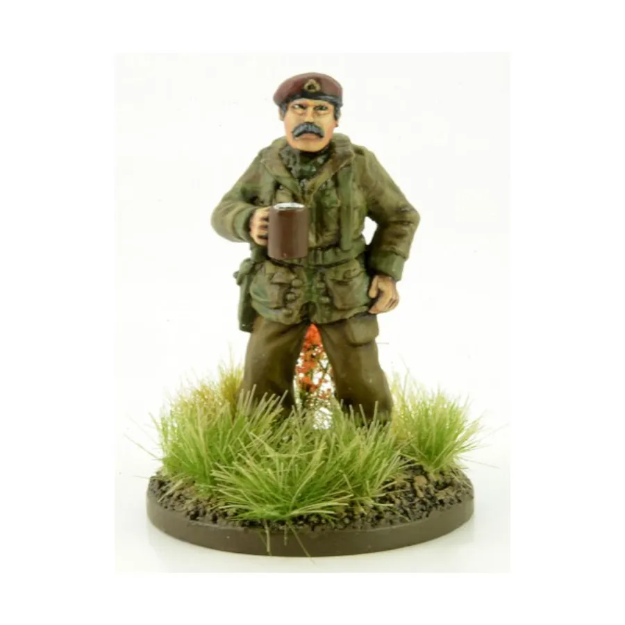 

Генерал Пара с чаем, Historical Miniatures - WWII - British (28mm) (Crusader Miniatures)