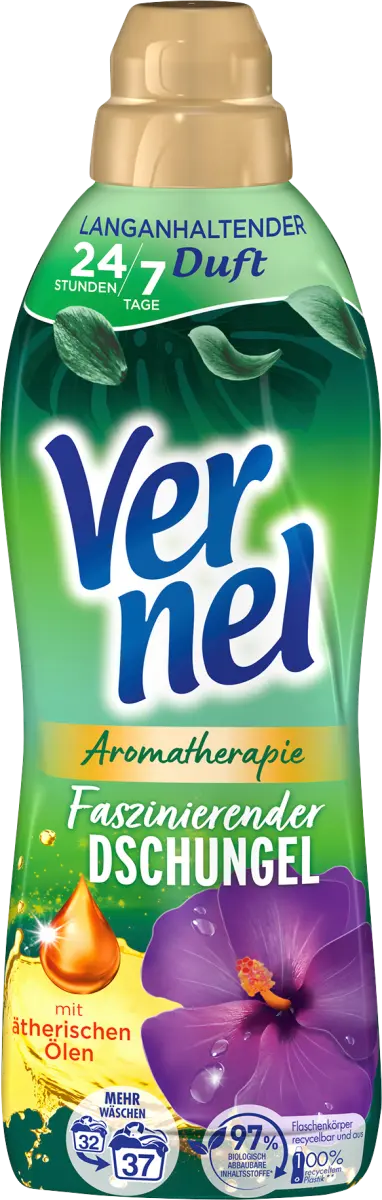 

Кондиционер для белья Aromatherapy Fascinating Jungle 37 WL 0,814 л Vernel