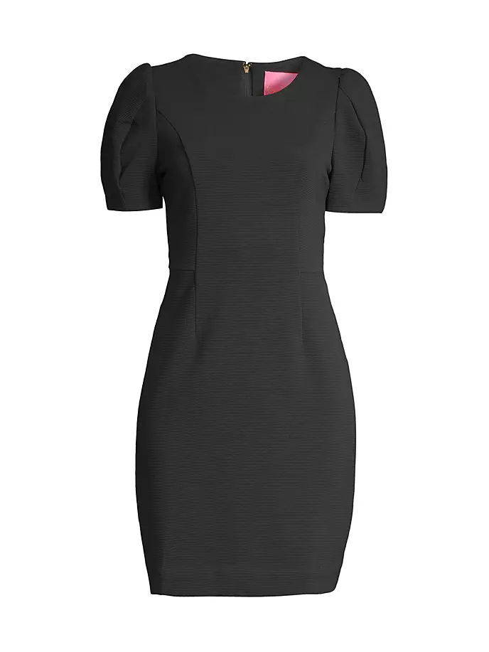 

Платье прямого кроя Emilie с пышными рукавами Lilly Pulitzer, цвет onyx