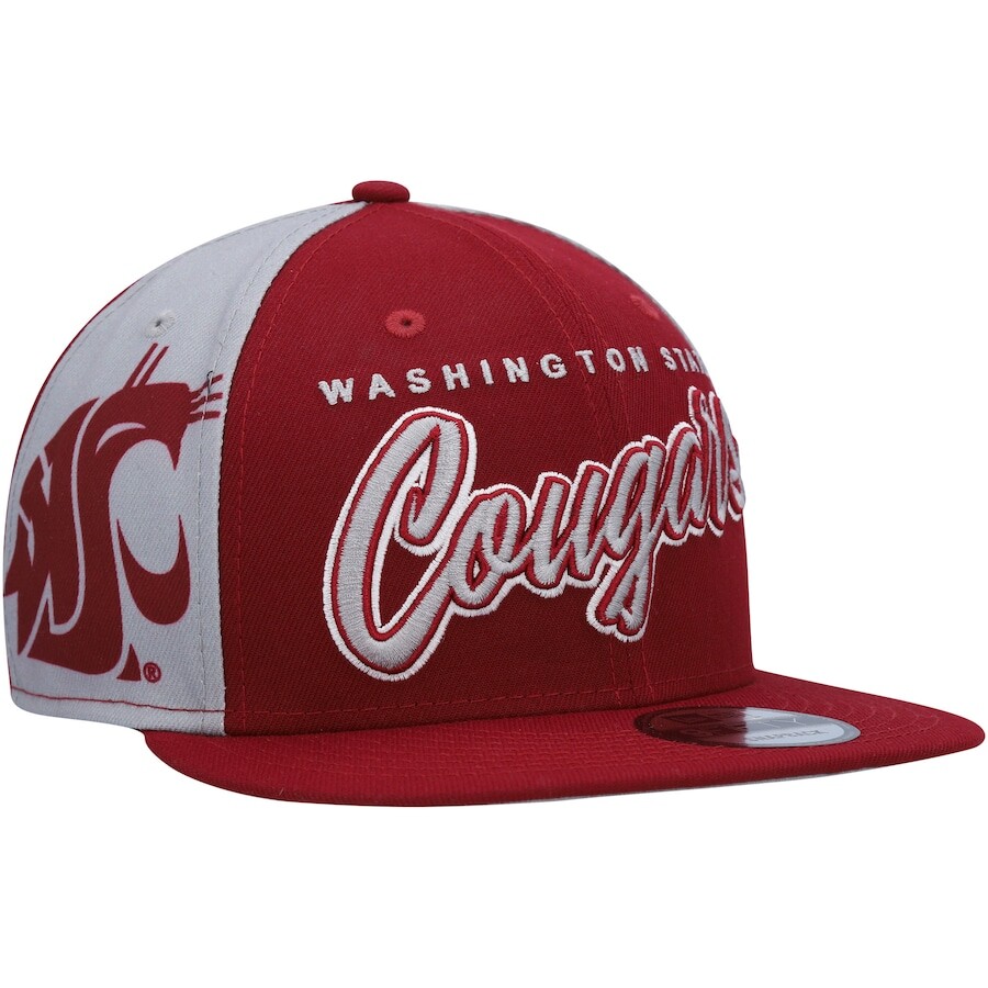 

Бейсболка New Era Washington State Cougars, малиновый