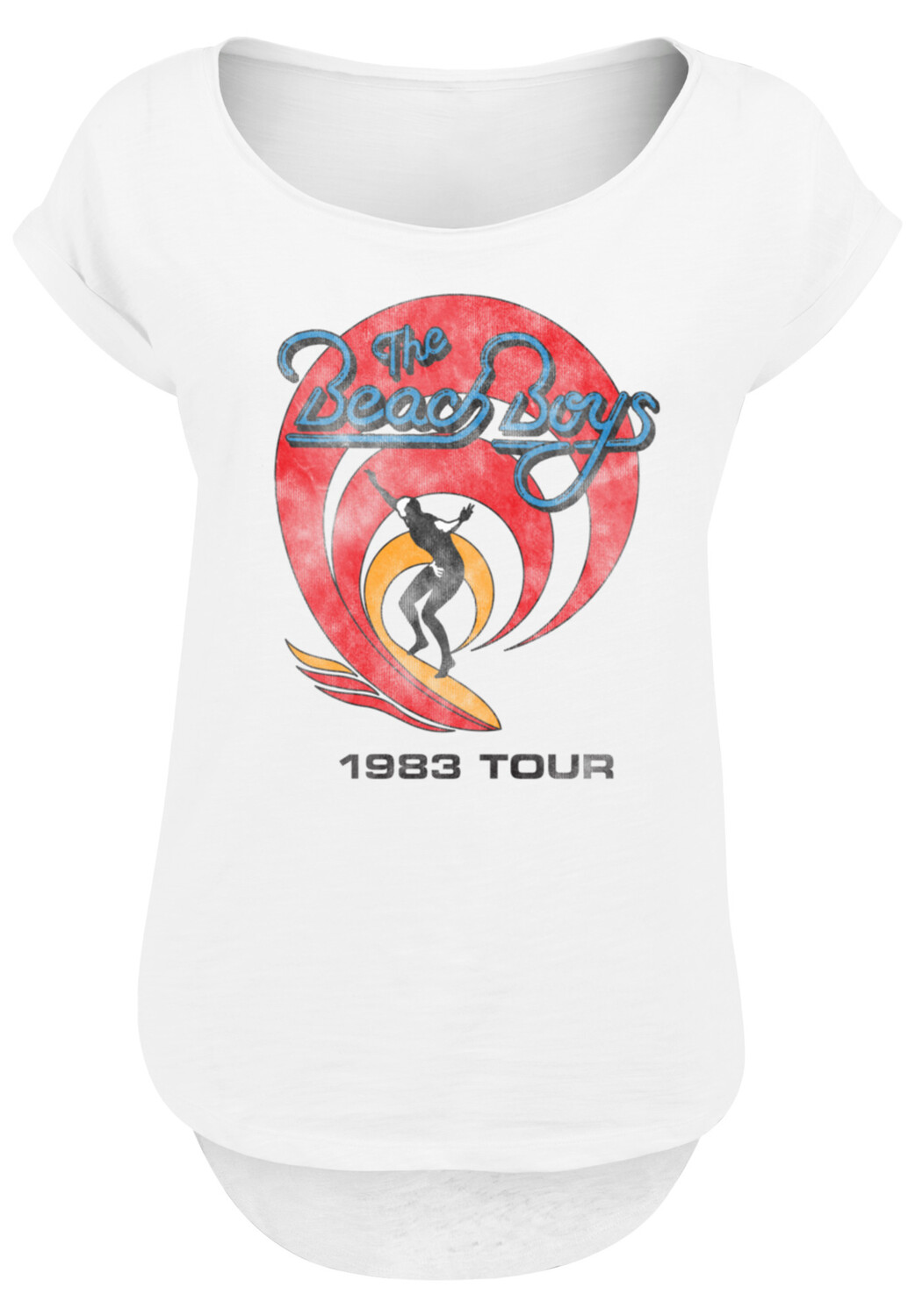 

Футболка F4NT4STIC The Beach Boys Band Surfer '83 Vintage, белый