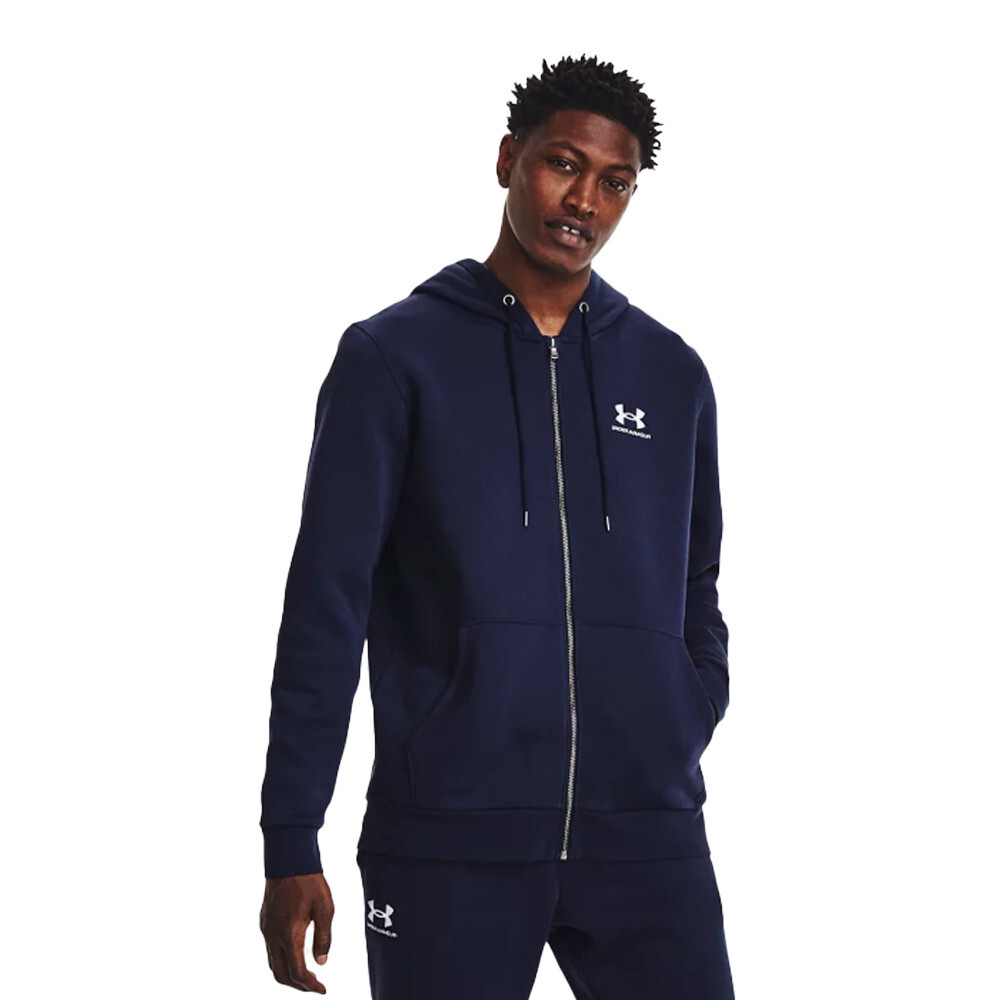 

Худи Under Armour Essential Full-Zip Fleece, нави синий