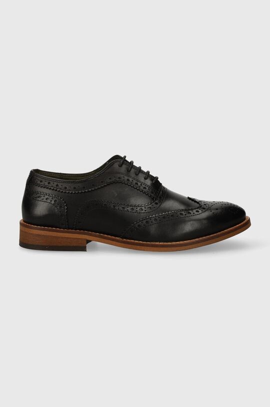 

Ишам кожаные туфли Barbour, черный