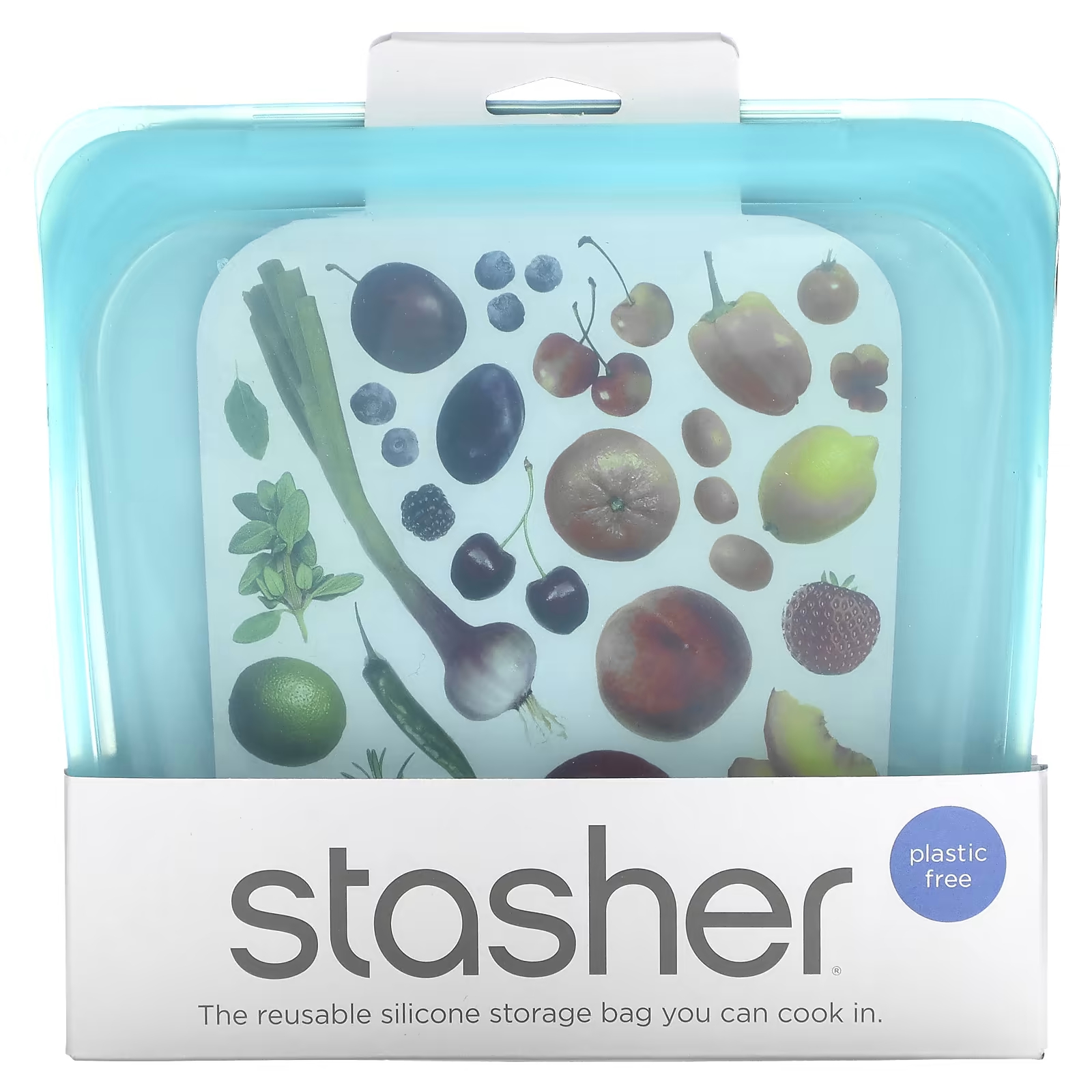 Пакет силиконовый Stasher для еды 5 шт портативный многоразовый контейнер для косметики