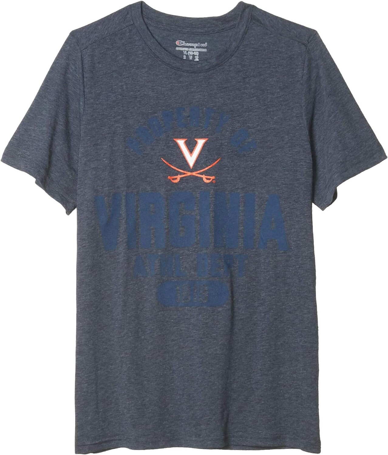 

Футболка Champion College Kids Virginia Cavaliers Field Day Short Sleeve Tee, цвет Marine Midnight Navy