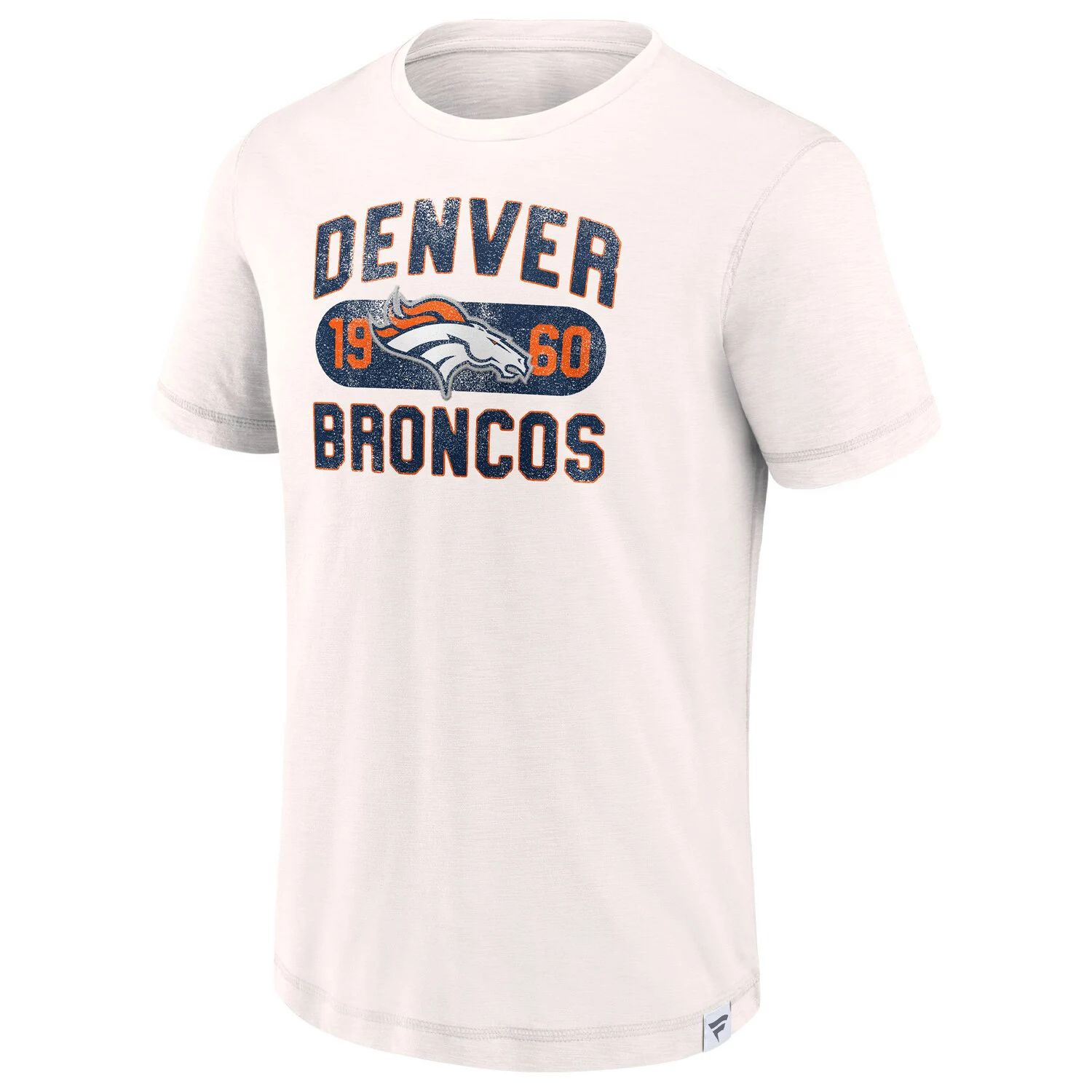Мужская белая футболка с логотипом Denver Broncos Act Fast Fanatics цена и фото