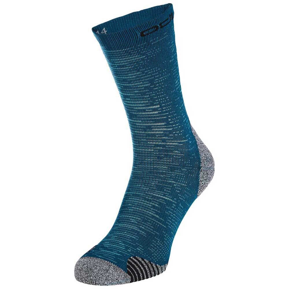 

Носки Odlo Ceramicool Run Graphic Half, синий