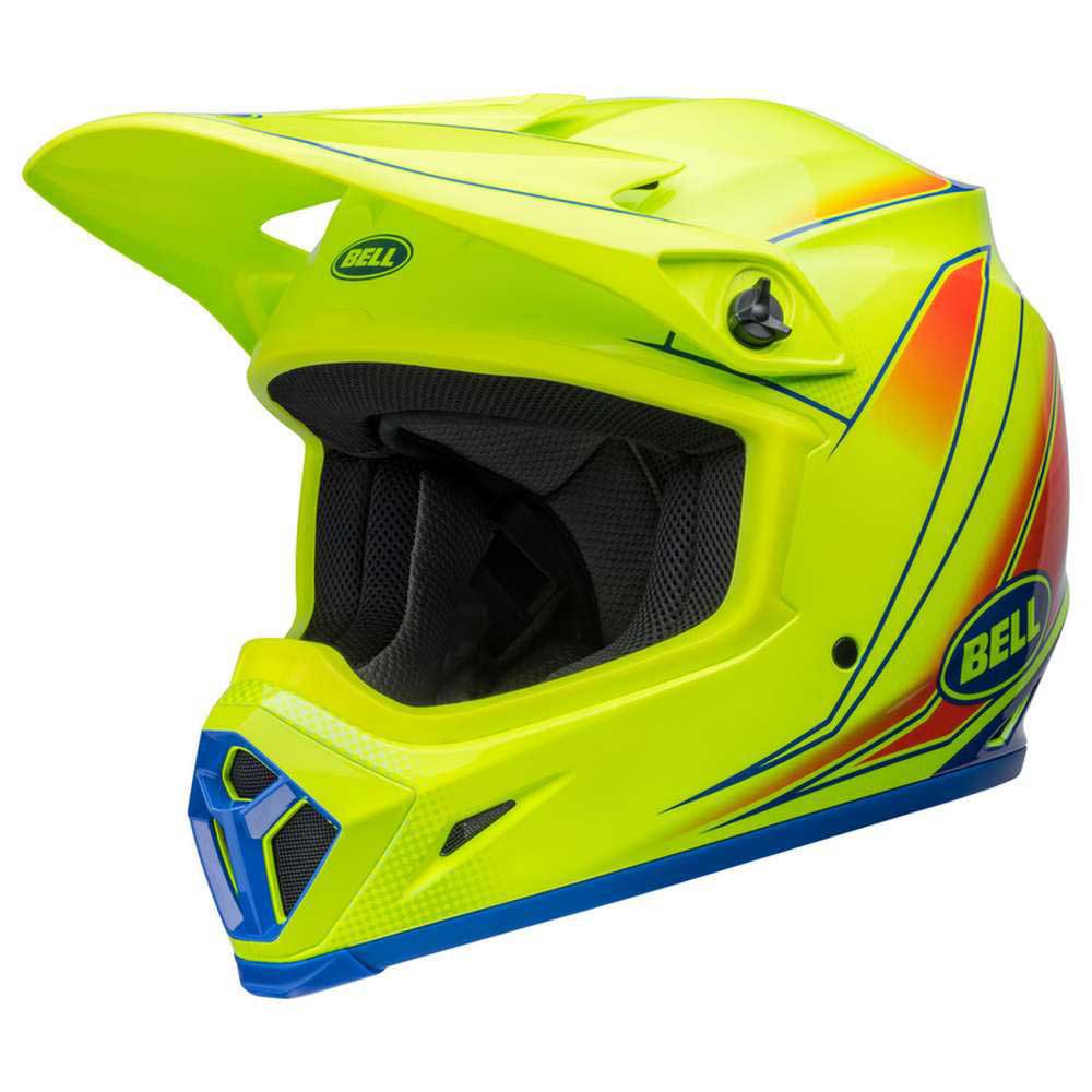 цена Шлем для мотокросса Bell Moto MX-9 Mips, желтый