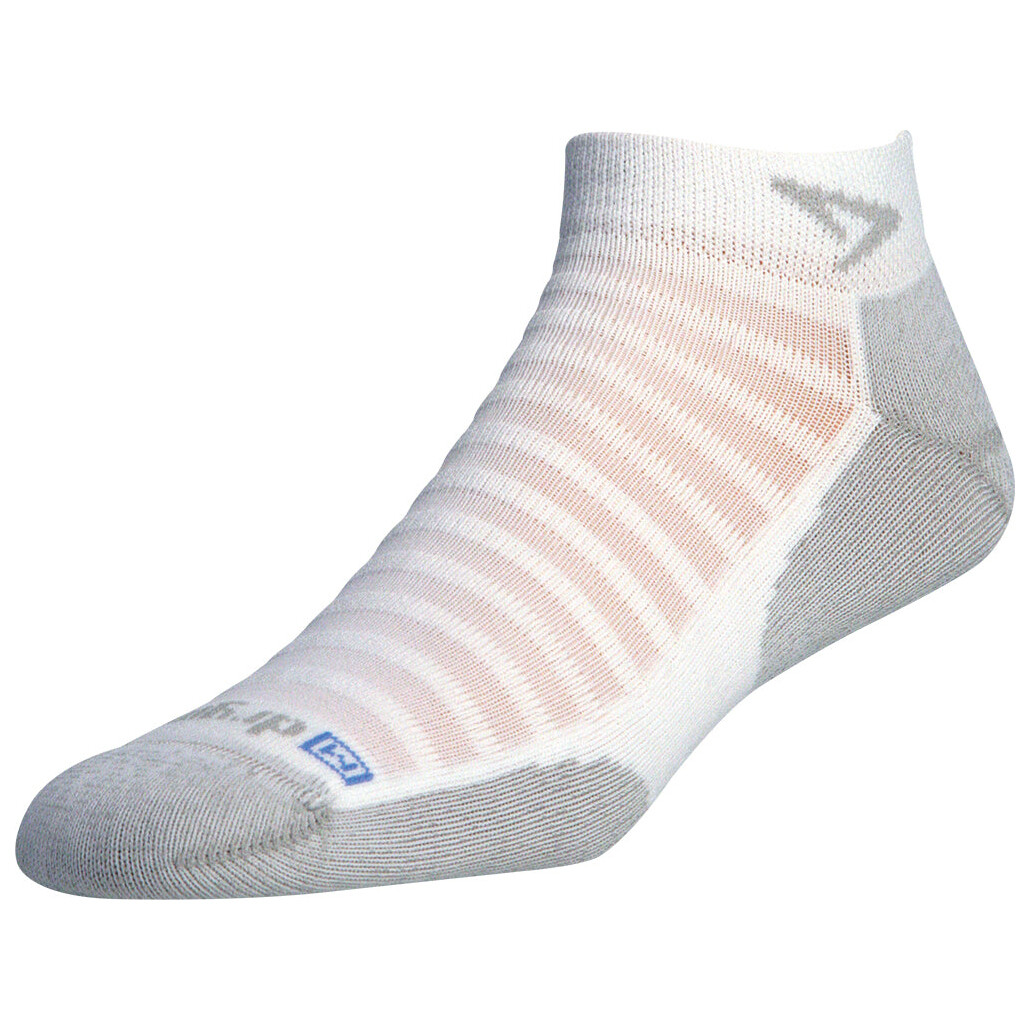 

Носки для бега Drymax Running Lite Mesh 1/4 Crew, цвет White/Gray