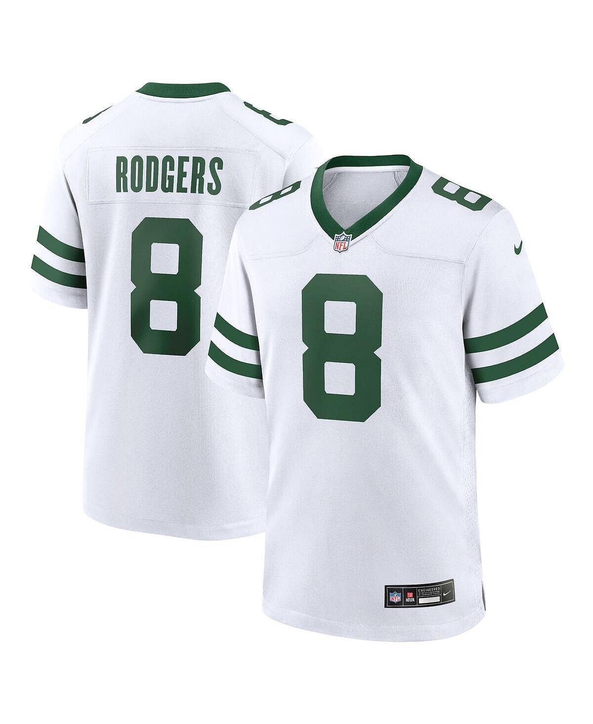 

Мужское белое джерси Aaron Rodgers New York Jets Legacy Player Game Nike, Белый