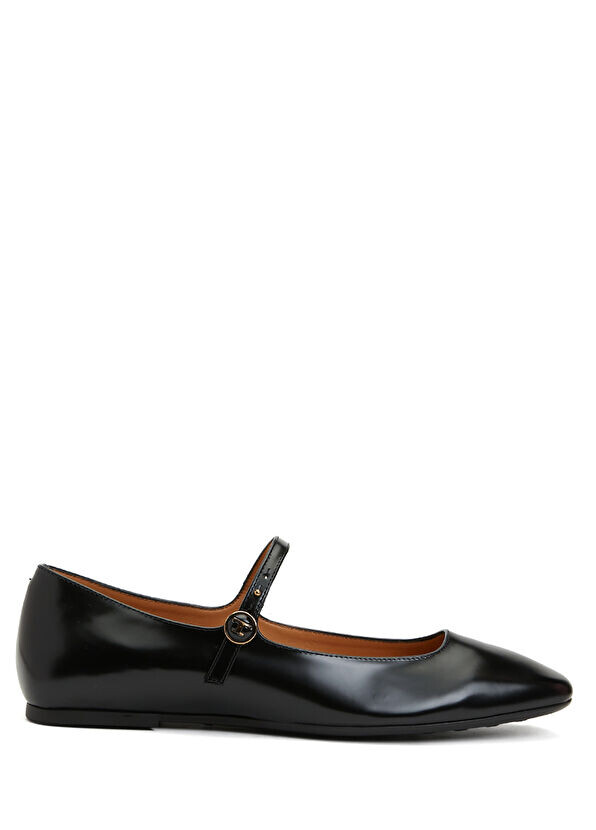 

Кожаные балетки Tod'S, черный