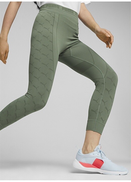 

Зеленые женские леггинсы Slim fit Puma