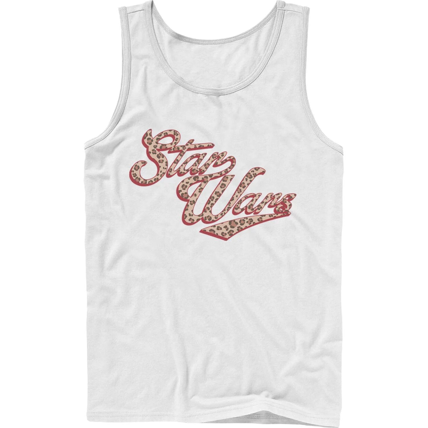 

Мужская майка с логотипом Star Wars Cursive Cheetah Licensed Character