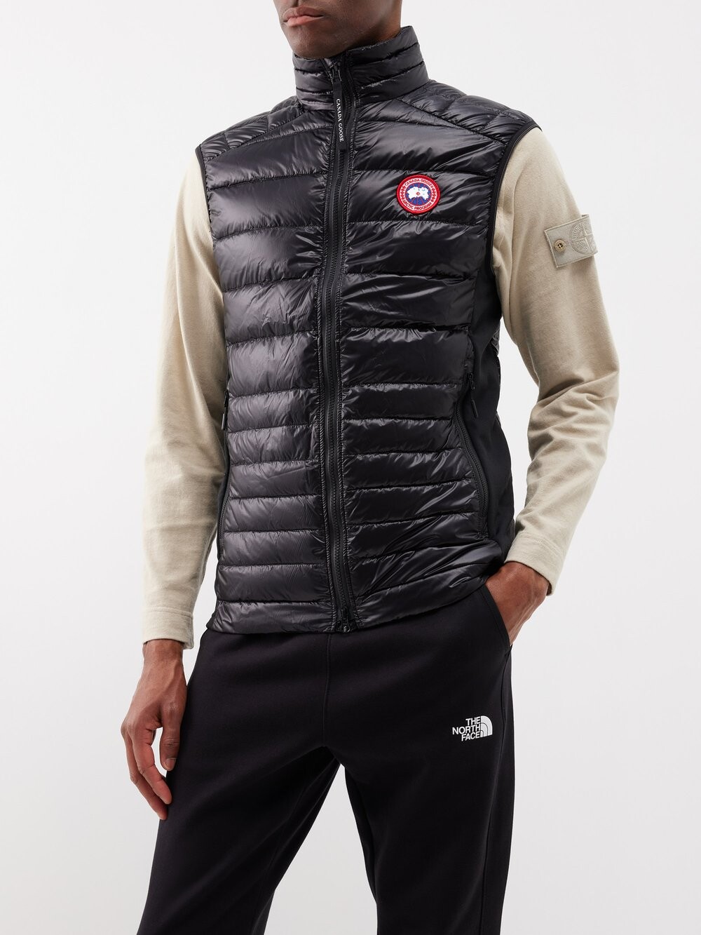 

Стеганый жилет hybridge Canada Goose, черный