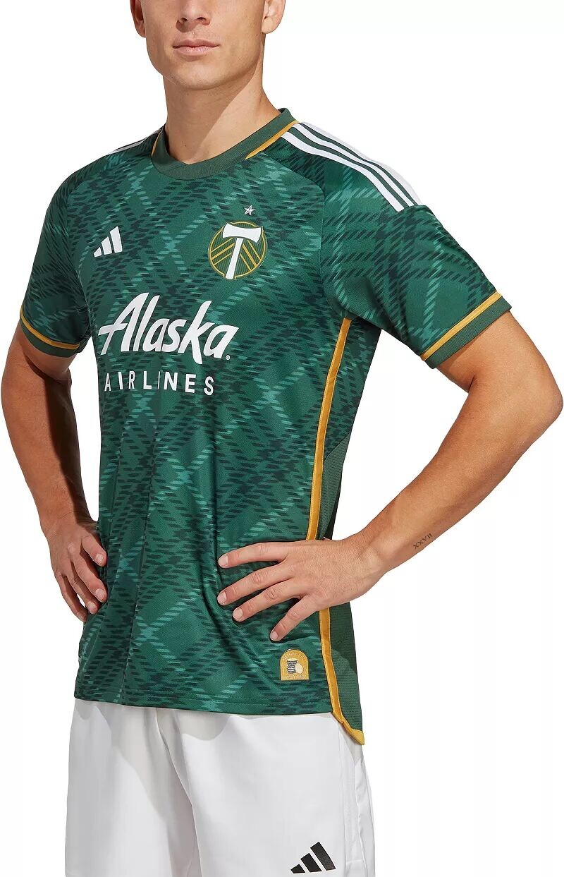 

Джерси Adidas Portland Timbers 2023 Primary Authentic "Portland Plaid"