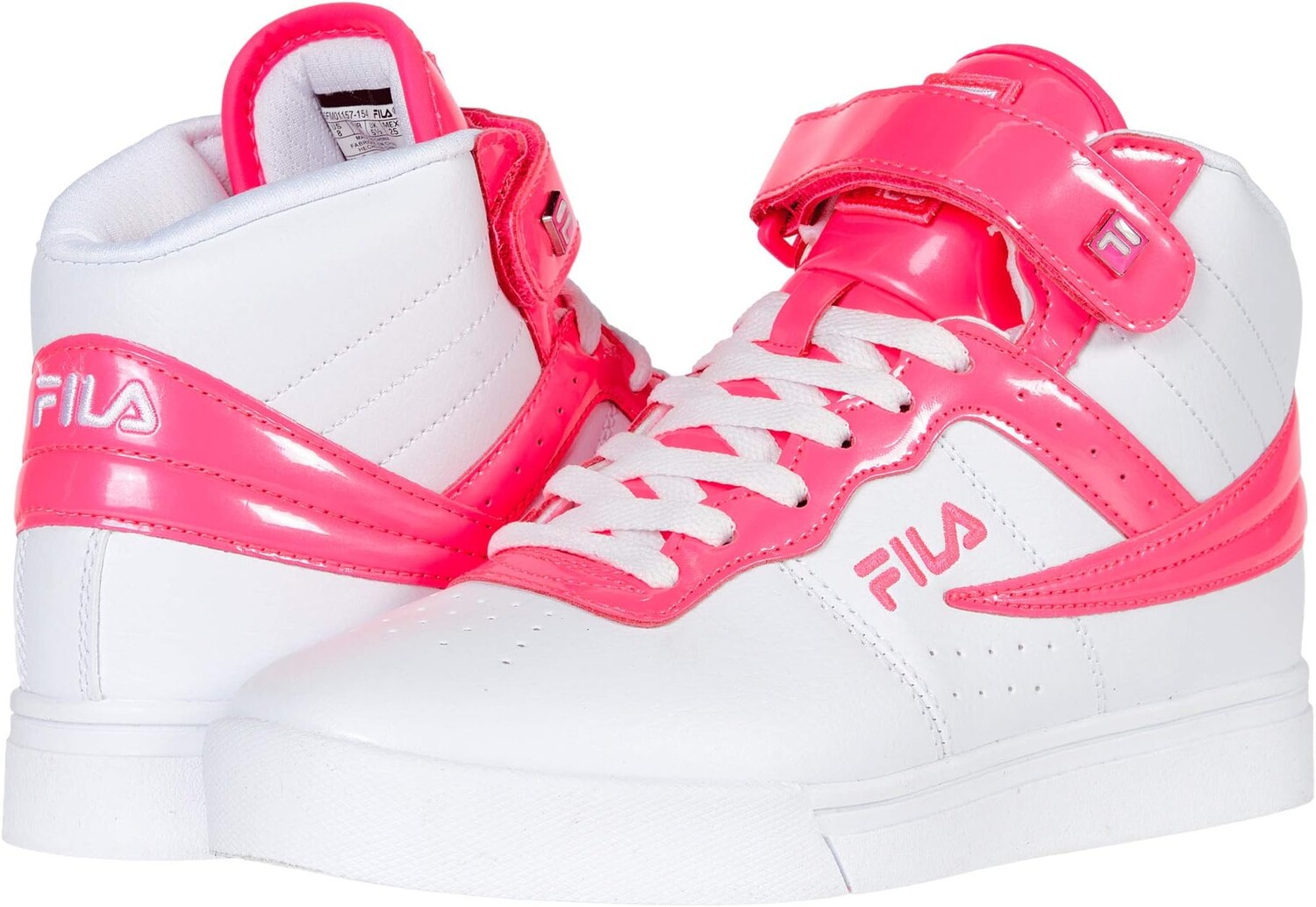 

Кроссовки Fila Vulc 13 Mid Anodized, цвет White/Pink/Pink