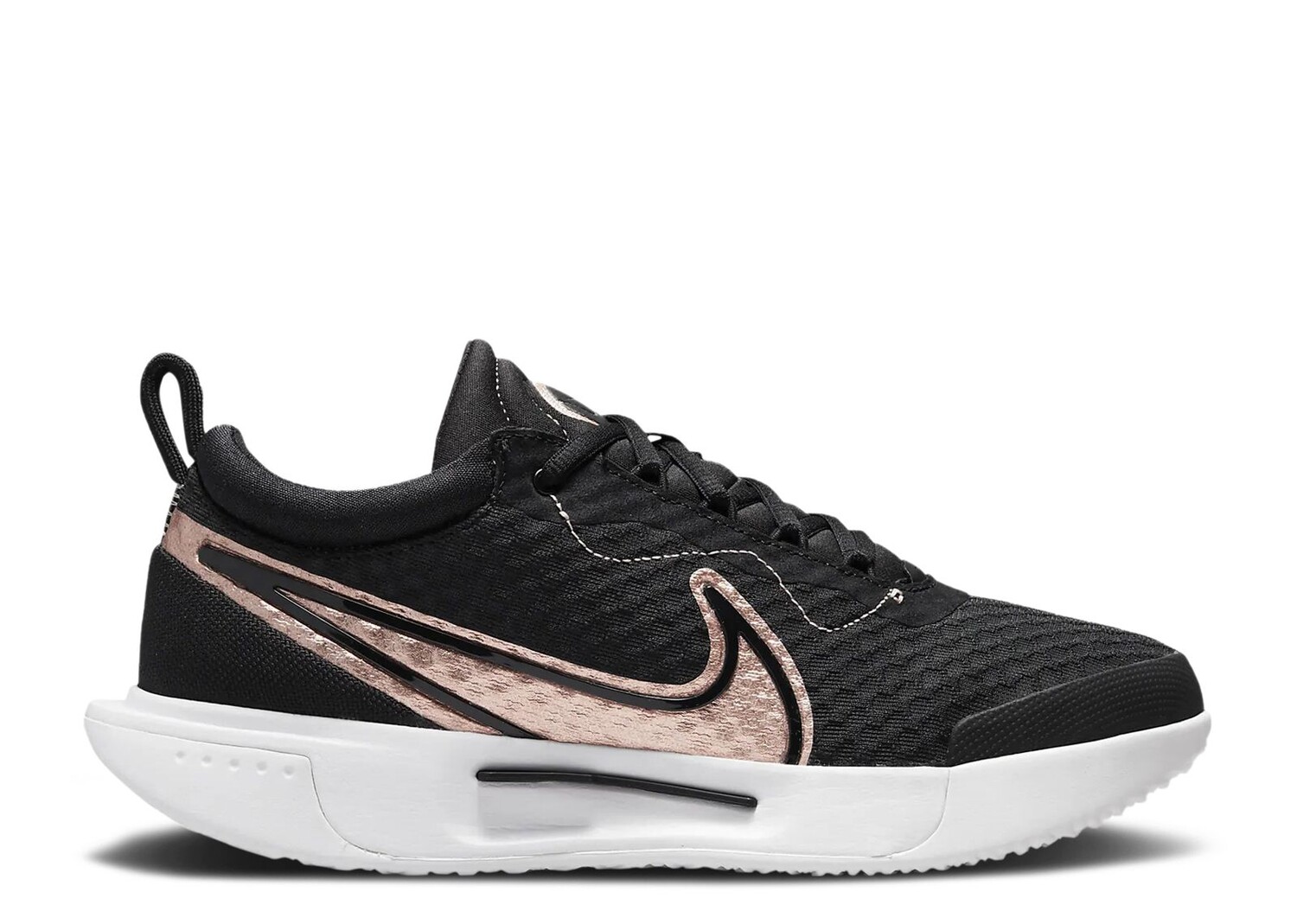 

Кроссовки Nike Wmns Nikecourt Zoom Pro 'Black Metallic Red Bronze', черный