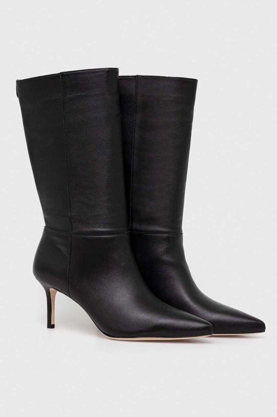 

Кожаные ботинки Leannah Lauren Ralph Lauren, черный