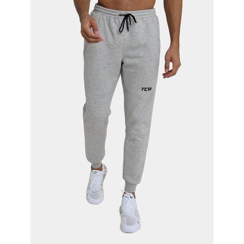 Мужские функциональные брюки-джоггеры с карманами на молнии Tca, цвет gris