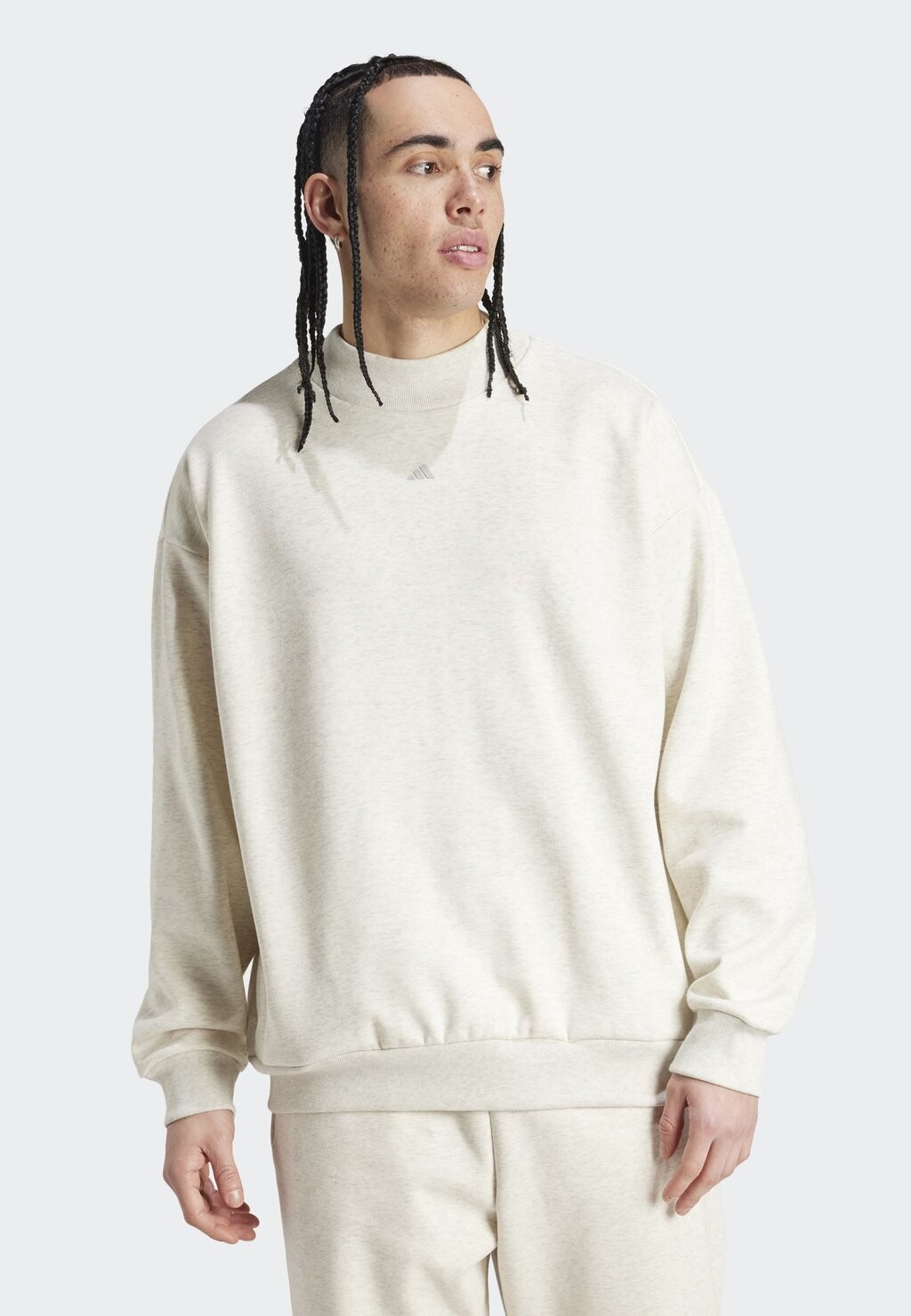 

Толстовка BASKETBALL CREW adidas Originals, цвет cream white mel.