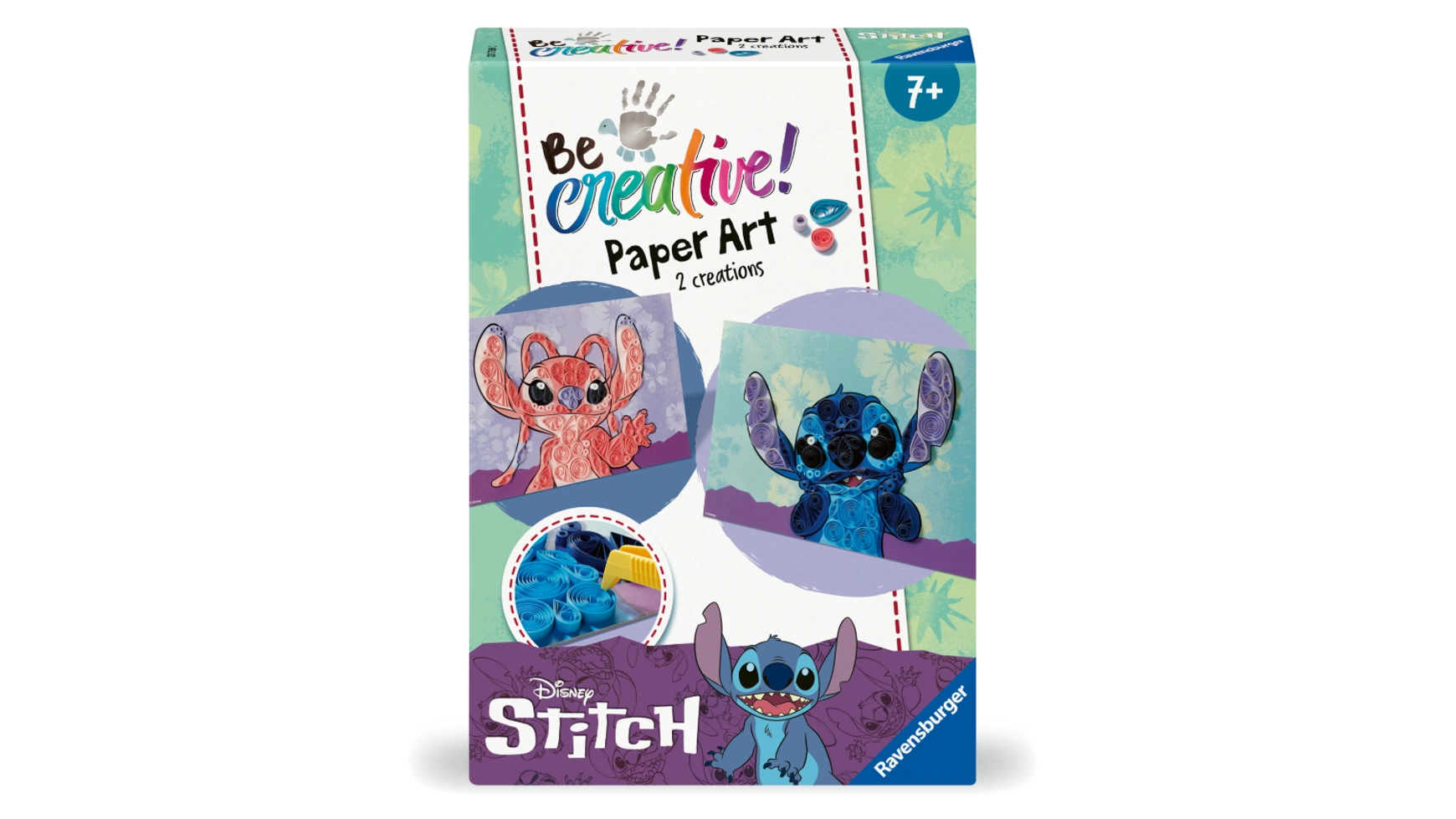 

Becreative paper art quilling disney stitch набор для рукоделия Ravensburger Beschäftigung