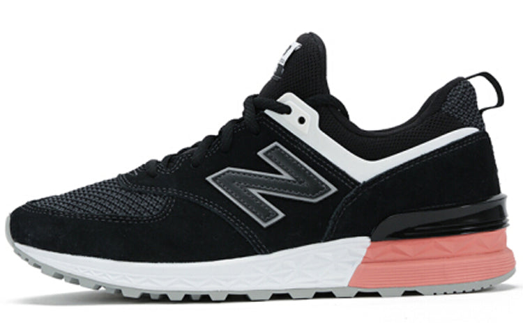 

Кроссовки спортивные New Balance 574 General, черный / розовый