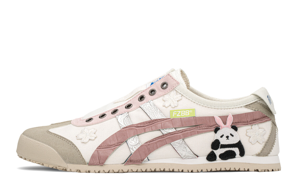

Кроссовки Onitsuka Tiger MEXICO 66 Lifestyle Shoes Unisex Low-top Beige/Pink, бежевый