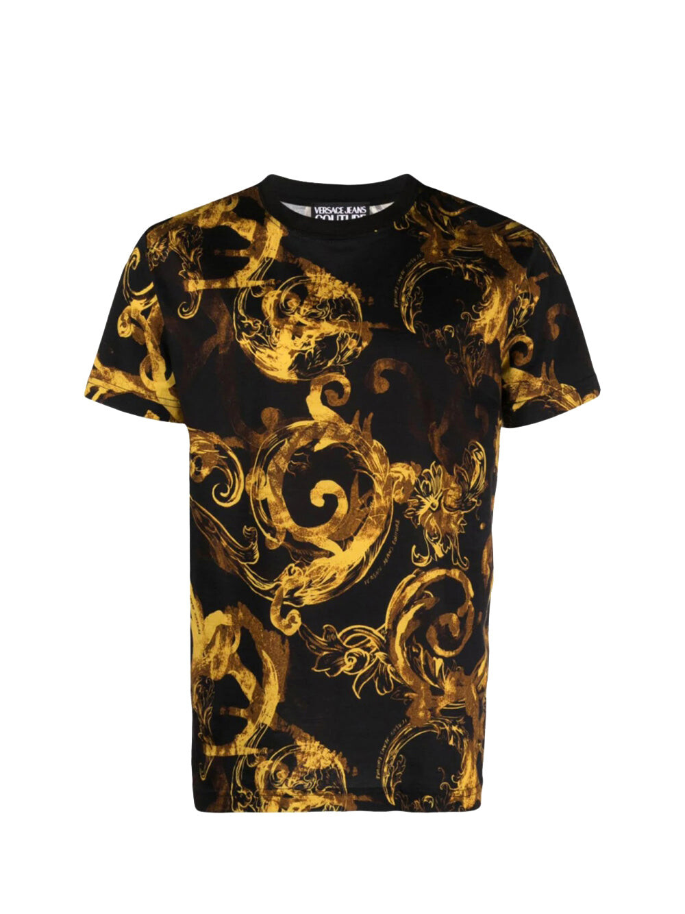 

Мужская футболка черная/золотая Versace Jeans
